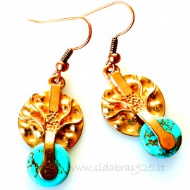 Bronze earrings