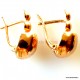 Bronze earrings "BS"-1