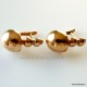 Bronze earrings "BS"-3