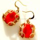 Bronze earrings BA440-1