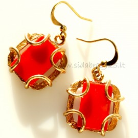 Bronze earrings BA440