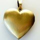 Brass pendant "Heart"2-2