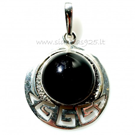 Pendant with Onyx P278