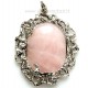 Pendant with Rose Quartz P495-1