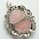 Pendant with Rose Quartz P495-3