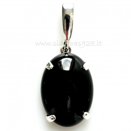 Pendant with Onyx P362