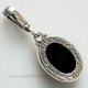 Pendant with Onyx P516-3