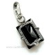 Pendant with black zirconia P483-J-2