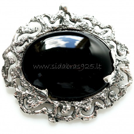 Pendant with Onyx P495