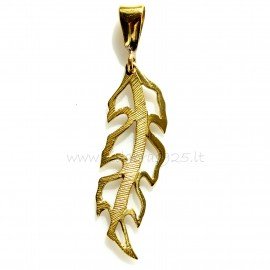 Brass pendant "ŽP Lapelis"
