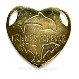 Brass pendant ŽP639 "Forever"