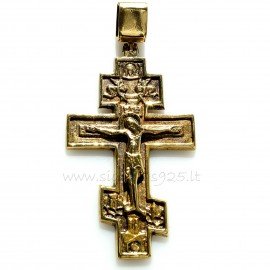 Brass pendant "ŽP Kryžius"