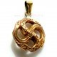 Brass pendant ŽP "Žalčiukai"-1
