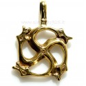 Brass pendant serpents ŽP "Aušliavis"