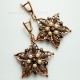 Bronze earrings Perlais BA462-2