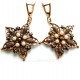 Bronze earrings Perlais BA462-1