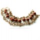 Bronze bracelet Saulės akmeniu BAP446