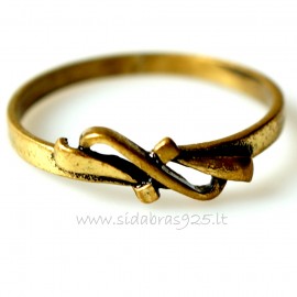 Brass ring ŽŽ "Ribbon"