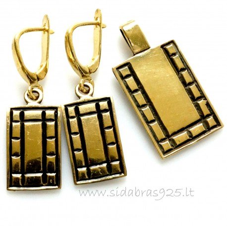 Brass set "Šachmatai"