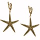 Brass earrings ŽA320-4