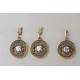 Brass pendant ŽP702 "Kasytė"-4