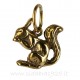 Brass pendant "Squirrel" ŽP018-1