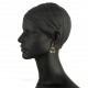 Brass earrings ŽA556-3