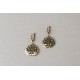 Brass earrings ŽA556-4