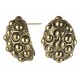 Brass earrings ŽA719 "Burbulai"-1