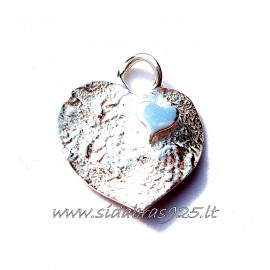 Pendant "2 Heart" 