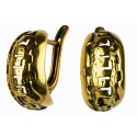 Brass earrings