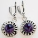 Earrings Amethyst A150-3