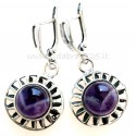 Earrings Amethyst A150