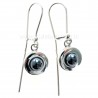 Earrings with Hematite A725