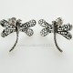 Earrings "Openwork Dragonfly" A639-4