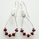 Earrings "Faceted stones"-3