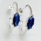 Earrings with Zirconia "Markyzė"-1