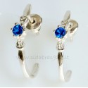 Earrings with Zirconia A733