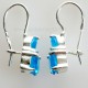 Earrings with Zirconia "Summer glow"-4