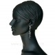 Earrings super long A641-2