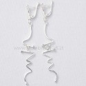 Earrings super long A641