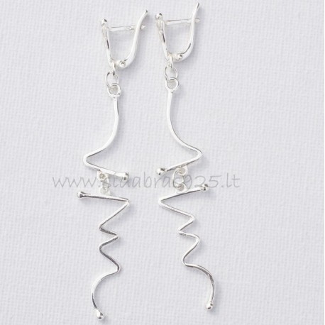 Earrings super long A641