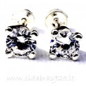 Earrings with Zirconia A253