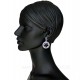 Earrings with Zirconia A577 -2