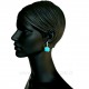 Earrings with Turquoise A440-2