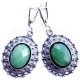 Earrings with Jade A535-1