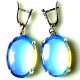 Earrings with Moonstone A361-1