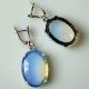 Earrings with Moonstone A361-4