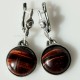 Earrings "Red Tiger Eye"-3