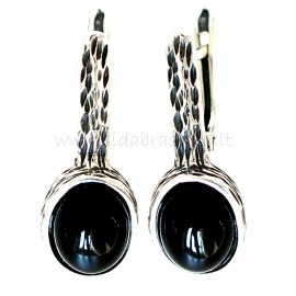 Earrings with Onyx A148